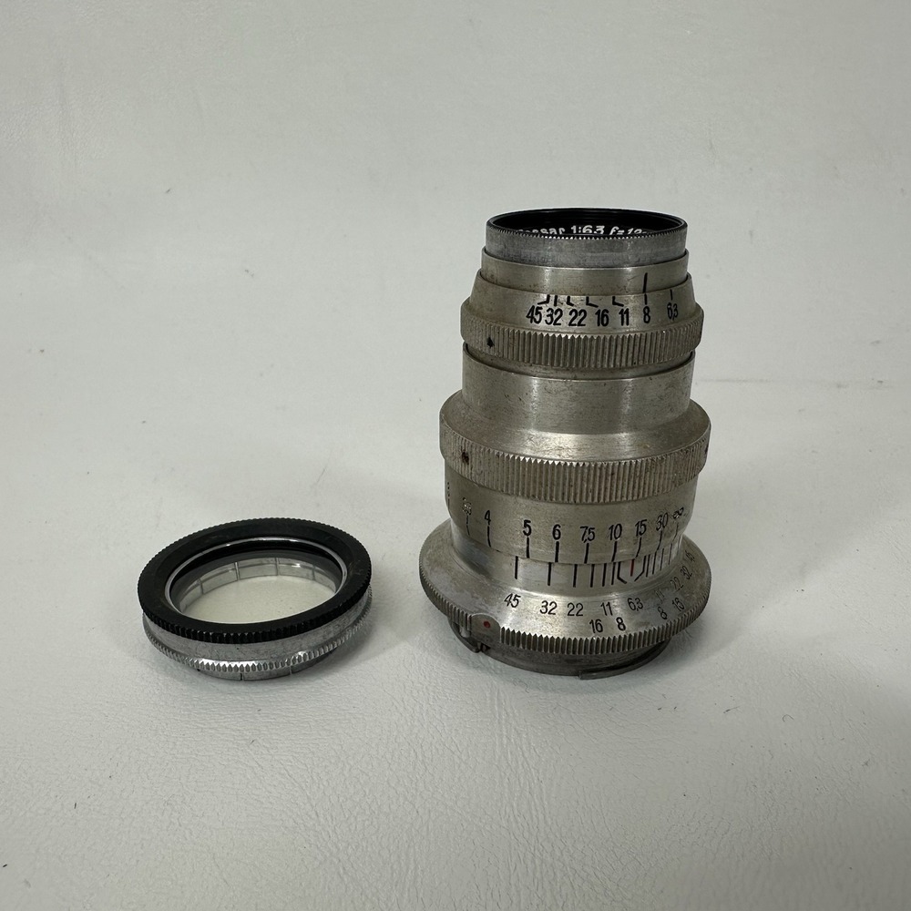 Carl Zeiss Jena for Exakta Tele-Tessar 6.3/12cm lens heavy version